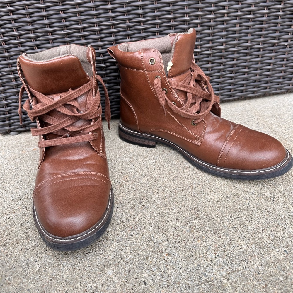Goodfellow & Co Brown Men's Boots - Picture 2 of 5